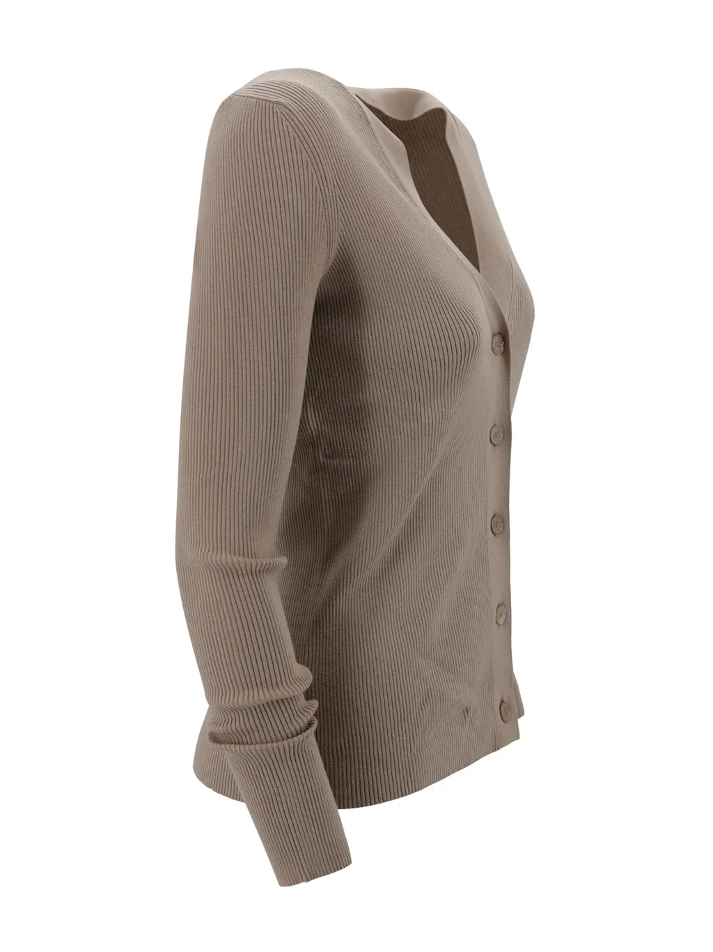 Ribbed Knit Cardigan