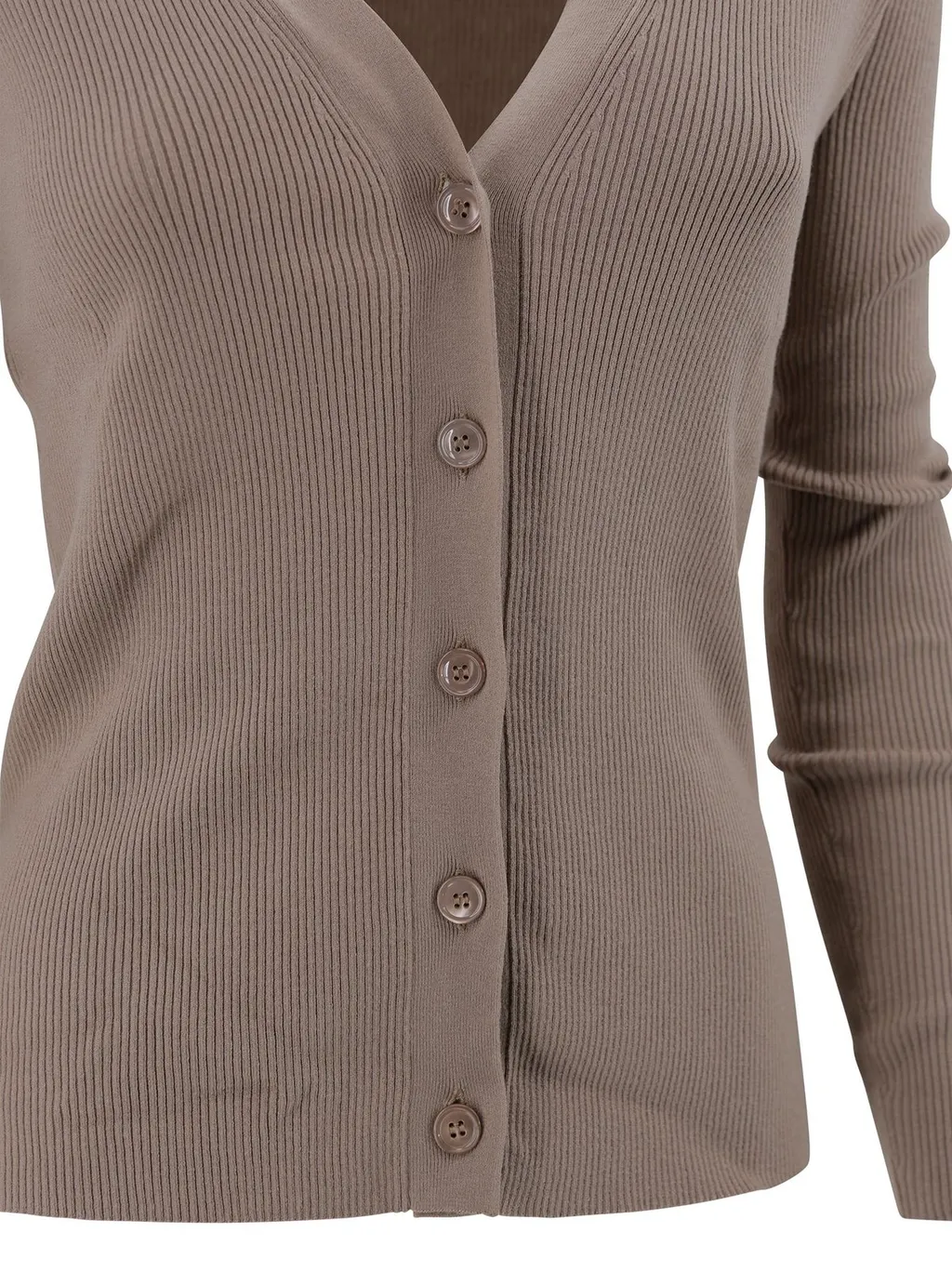 Ribbed Knit Cardigan