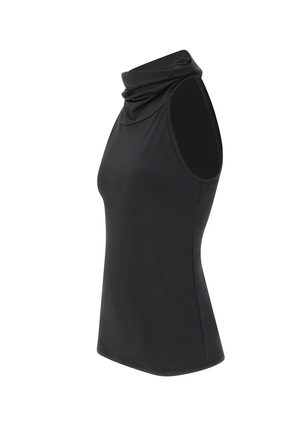 Sleeveless Turtleneck Top