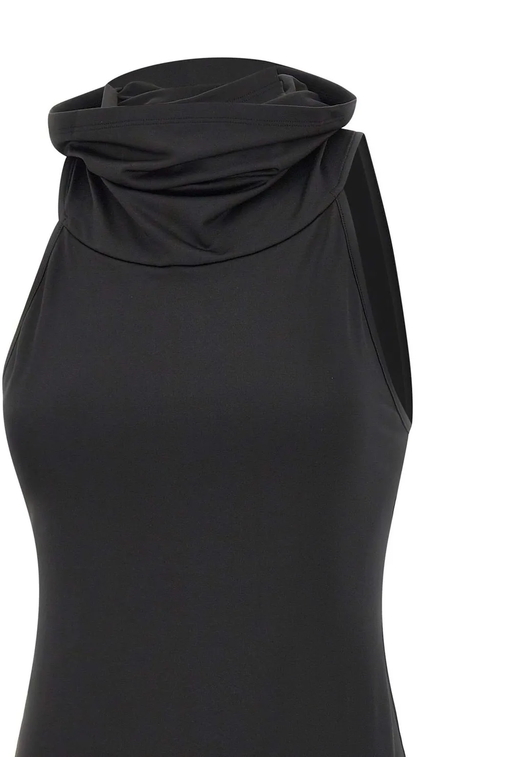 Sleeveless Turtleneck Top