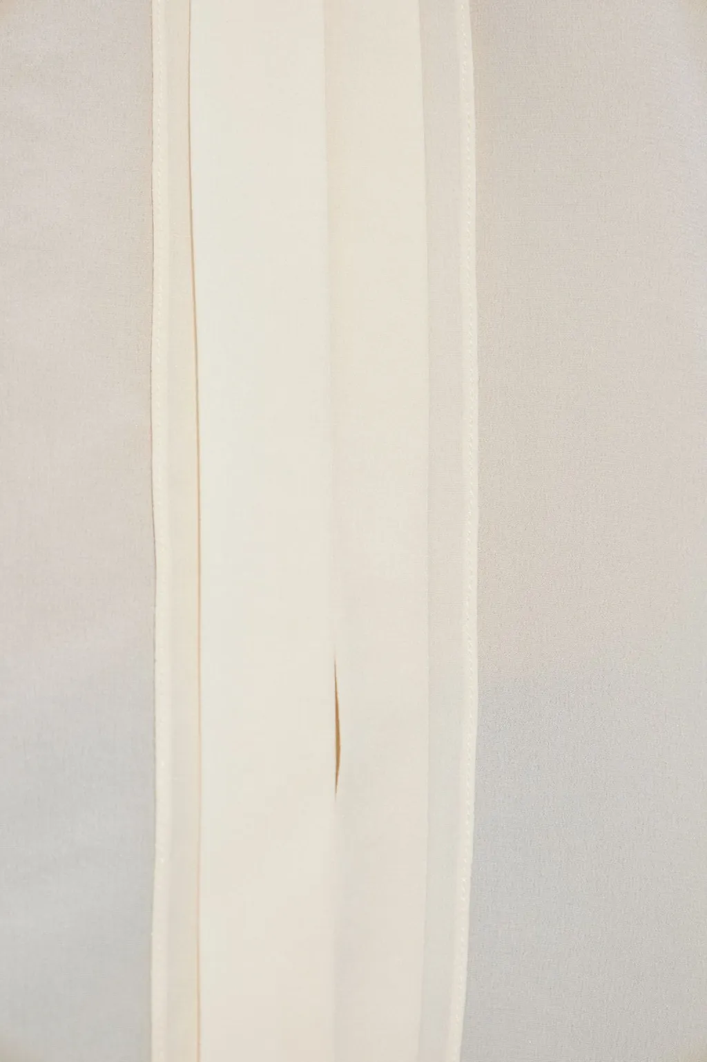Pleated Silk Shirt