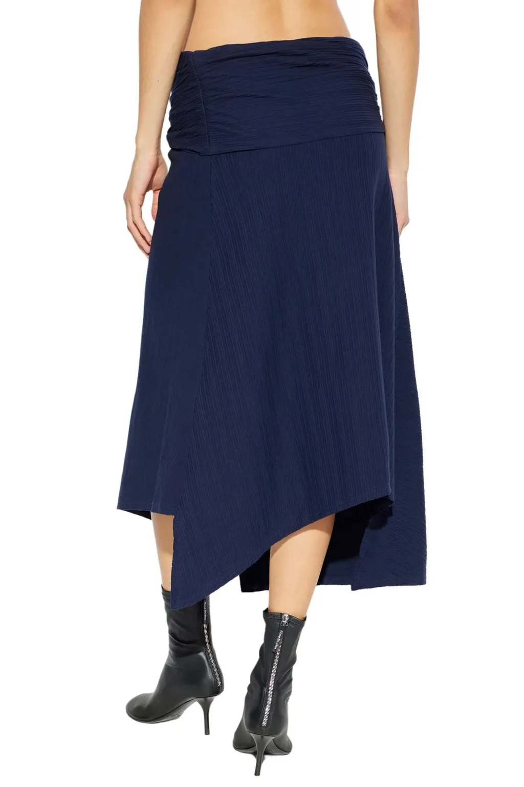 Asymmetric Wrap Skirt