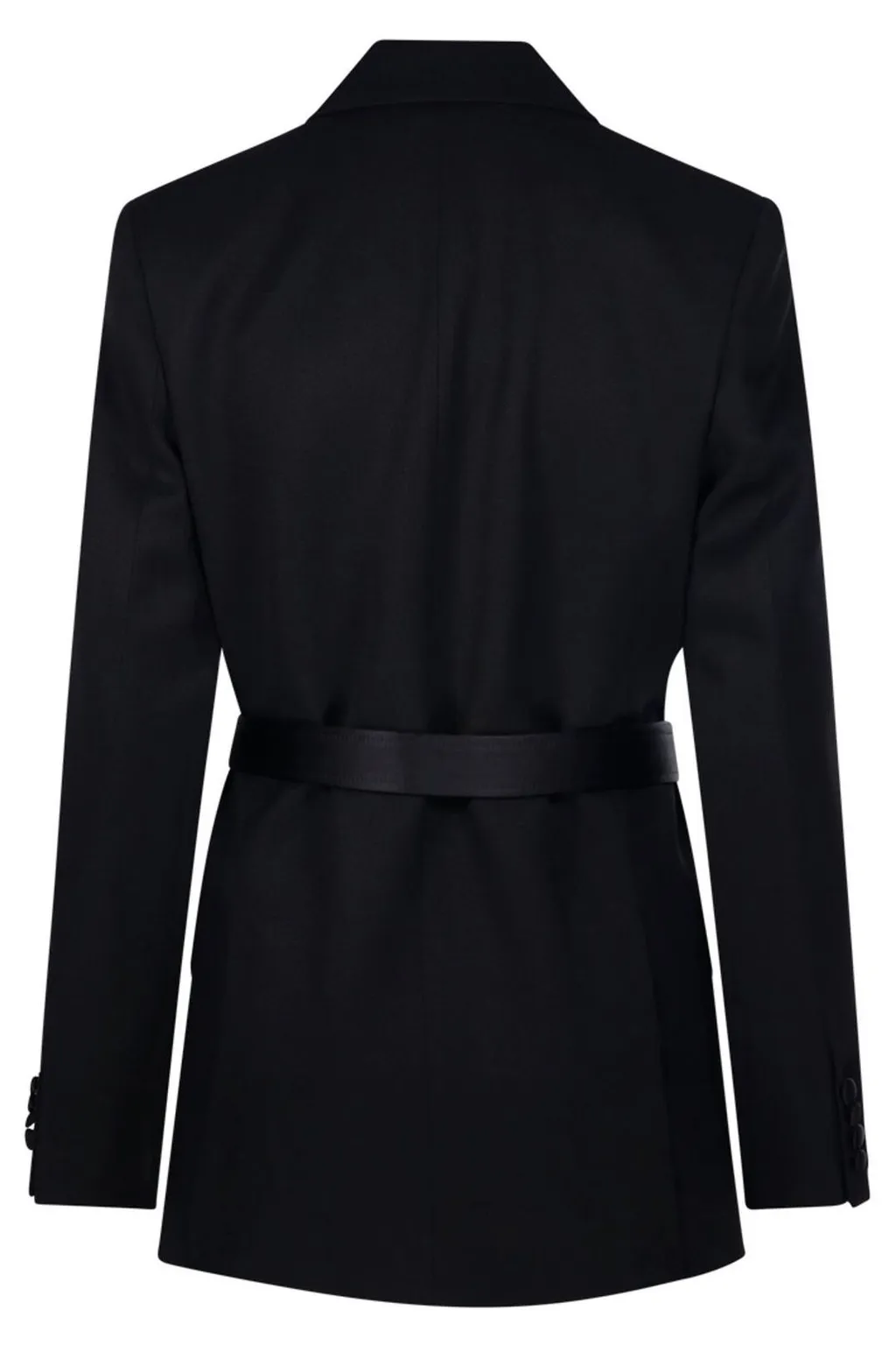 Belted Tuxedo Blazer