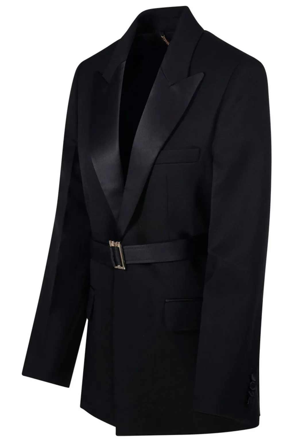Belted Tuxedo Blazer