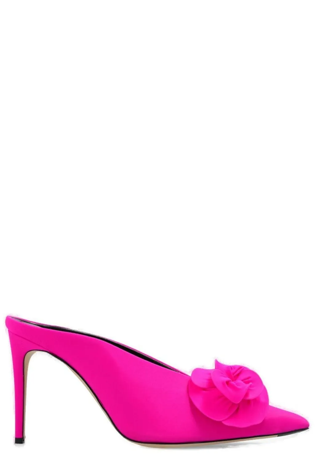 Mules With Flower Detail