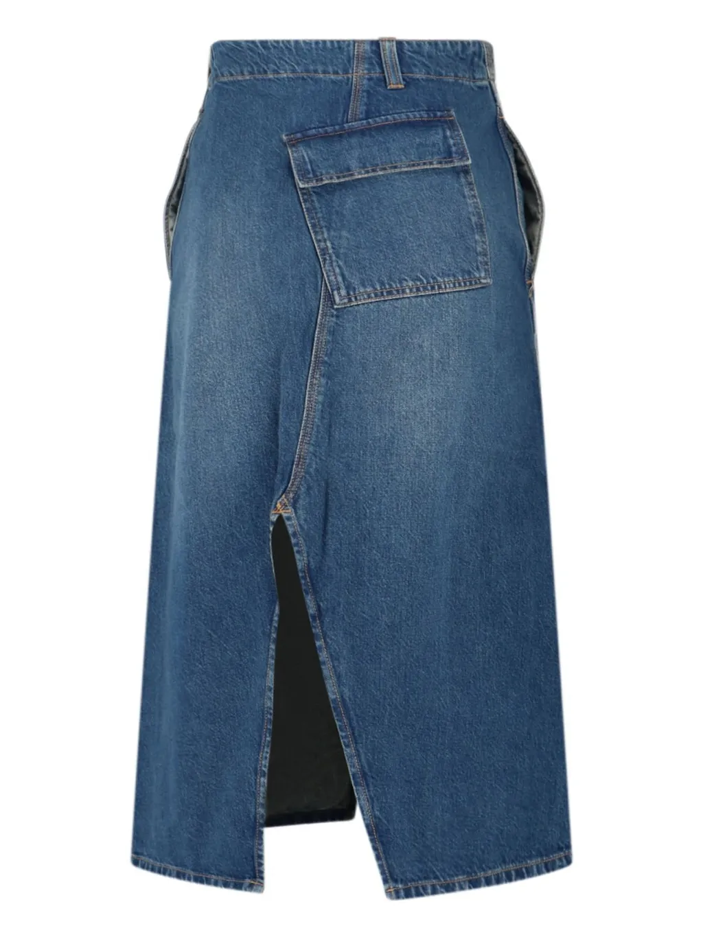 Denim Maxi Skirt