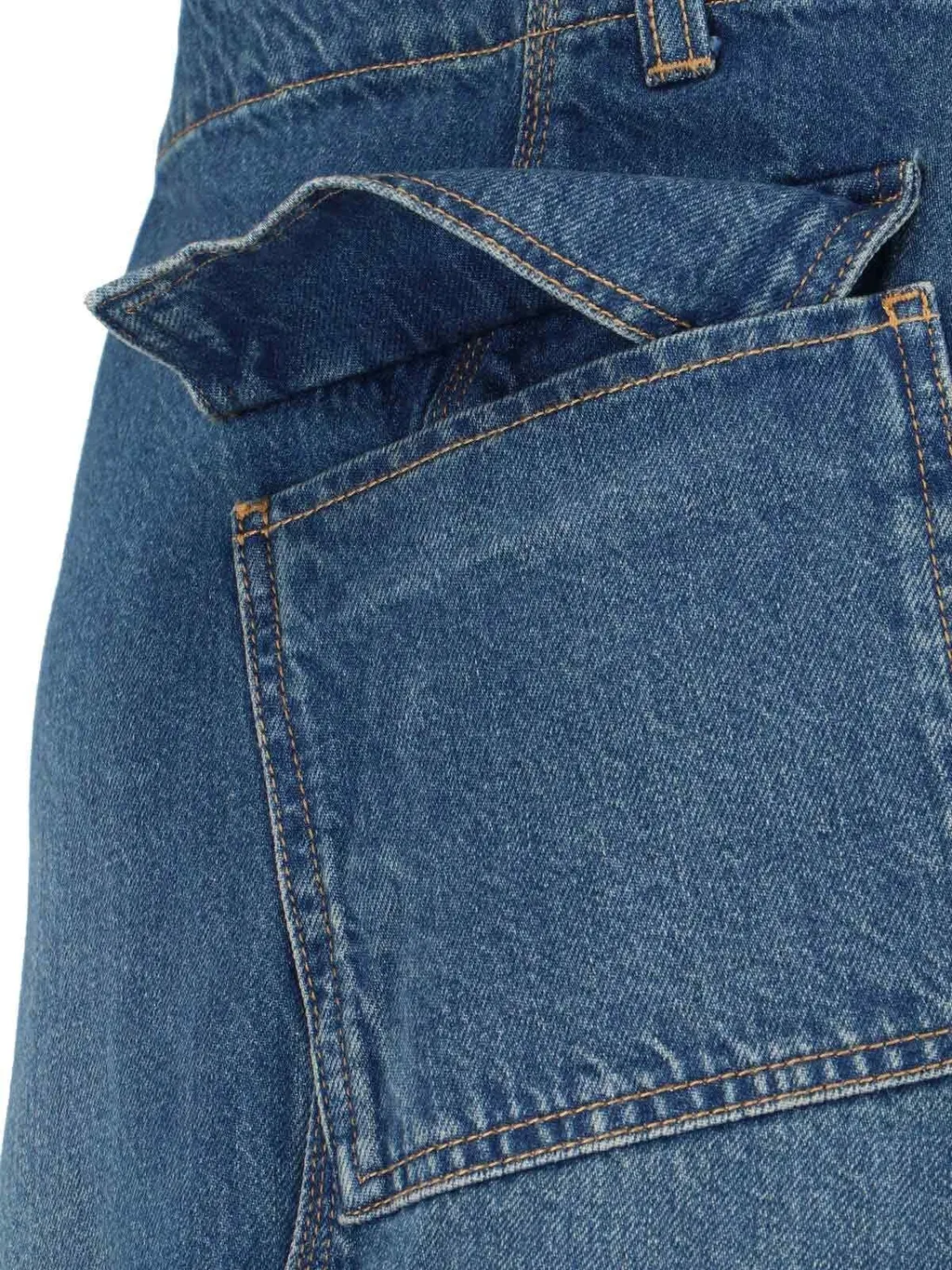 Denim Maxi Skirt