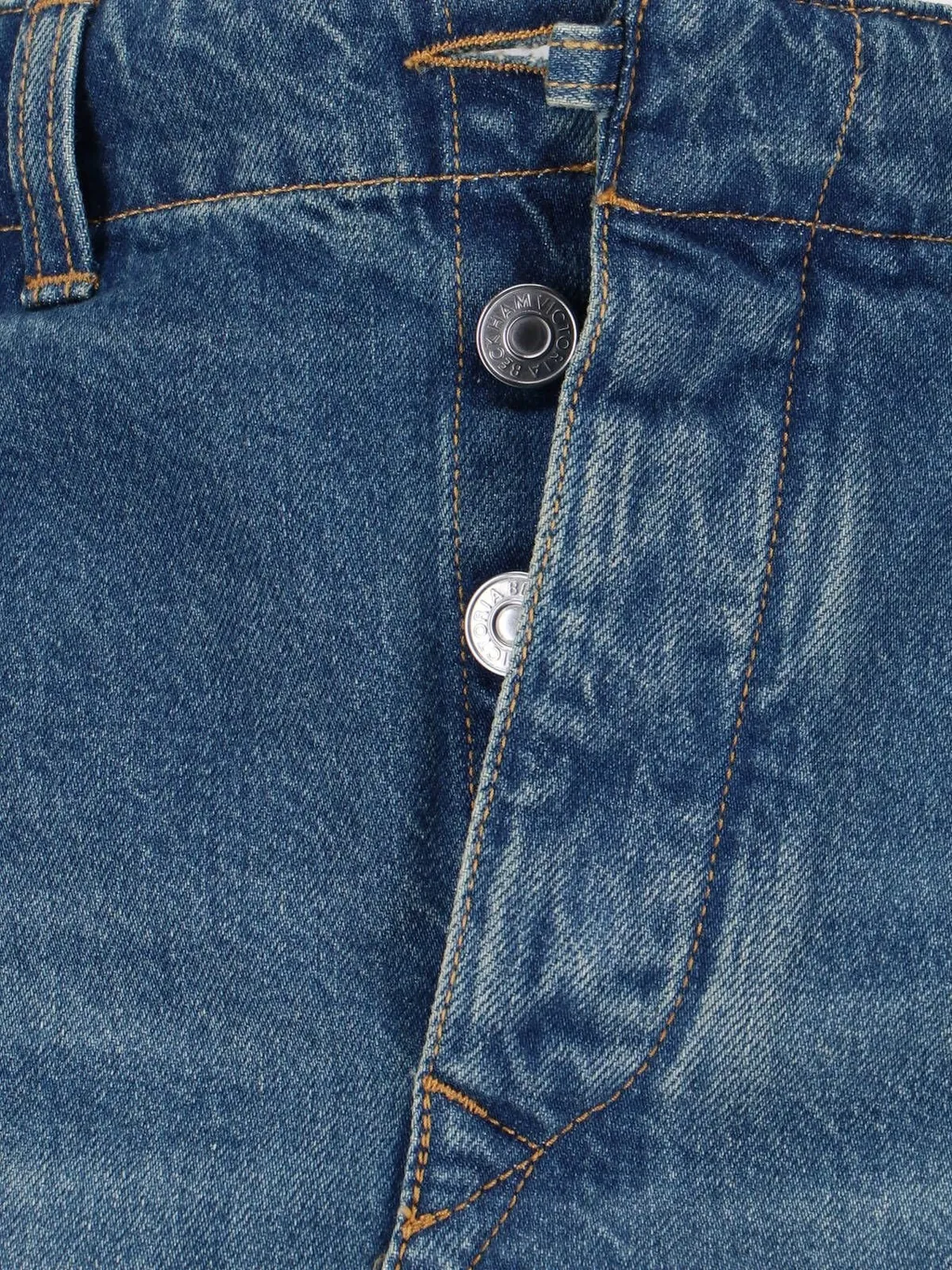 Denim Maxi Skirt