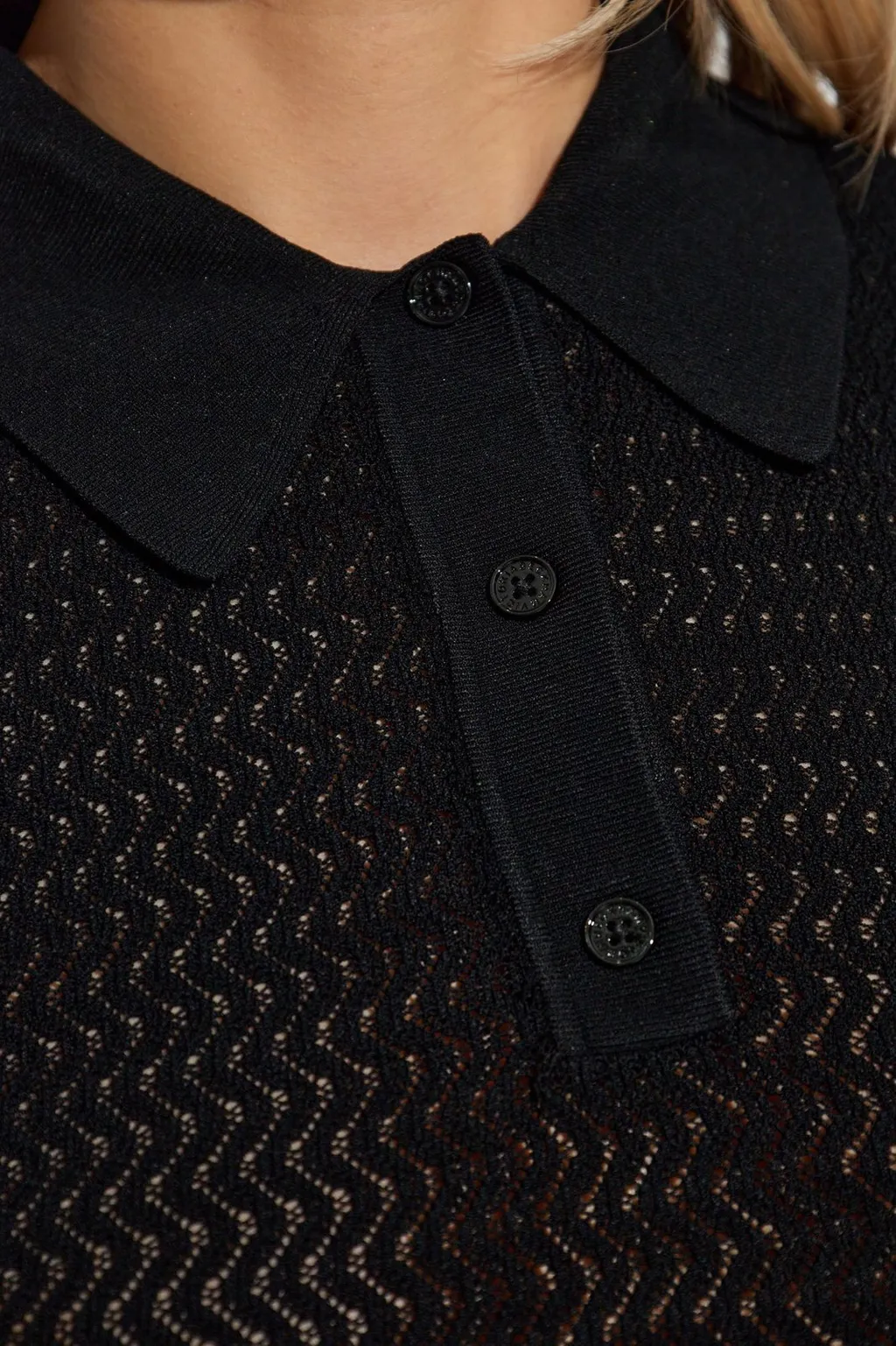 Knit Polo Shirt