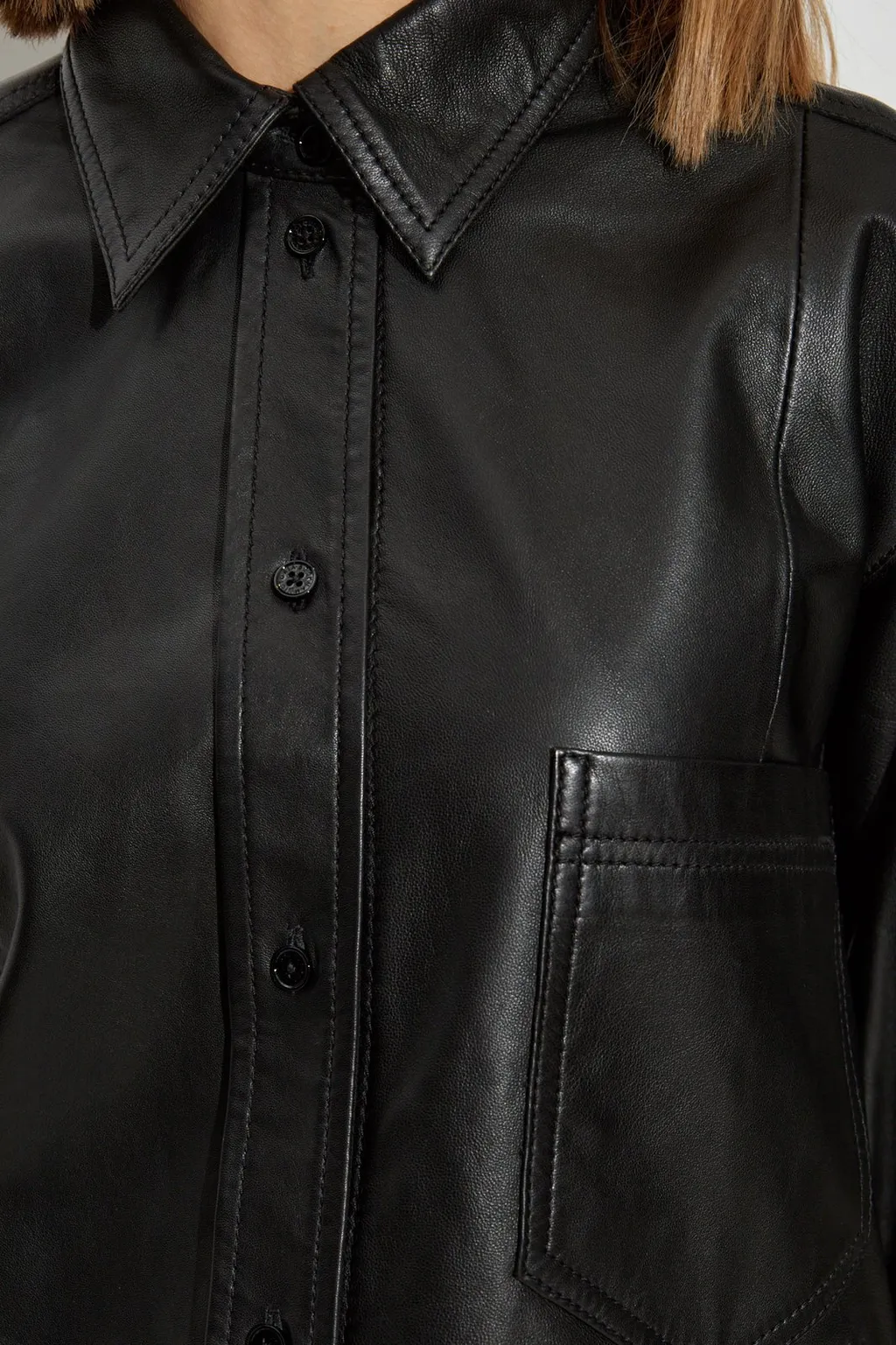 Leather Shirt