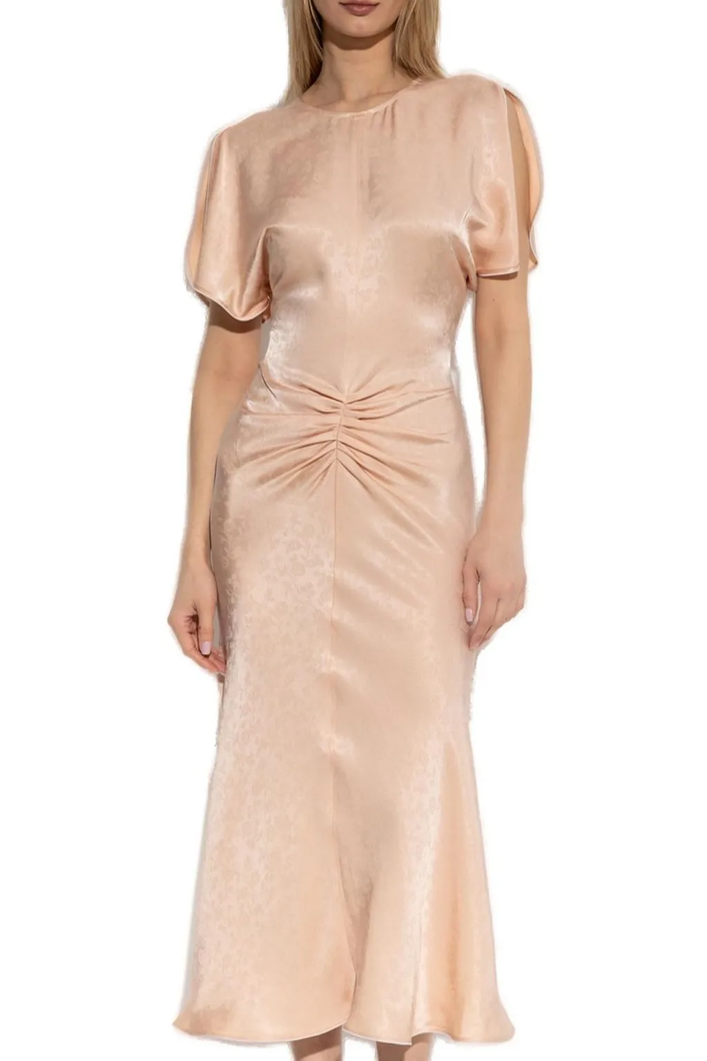 Ruched Midi Dress