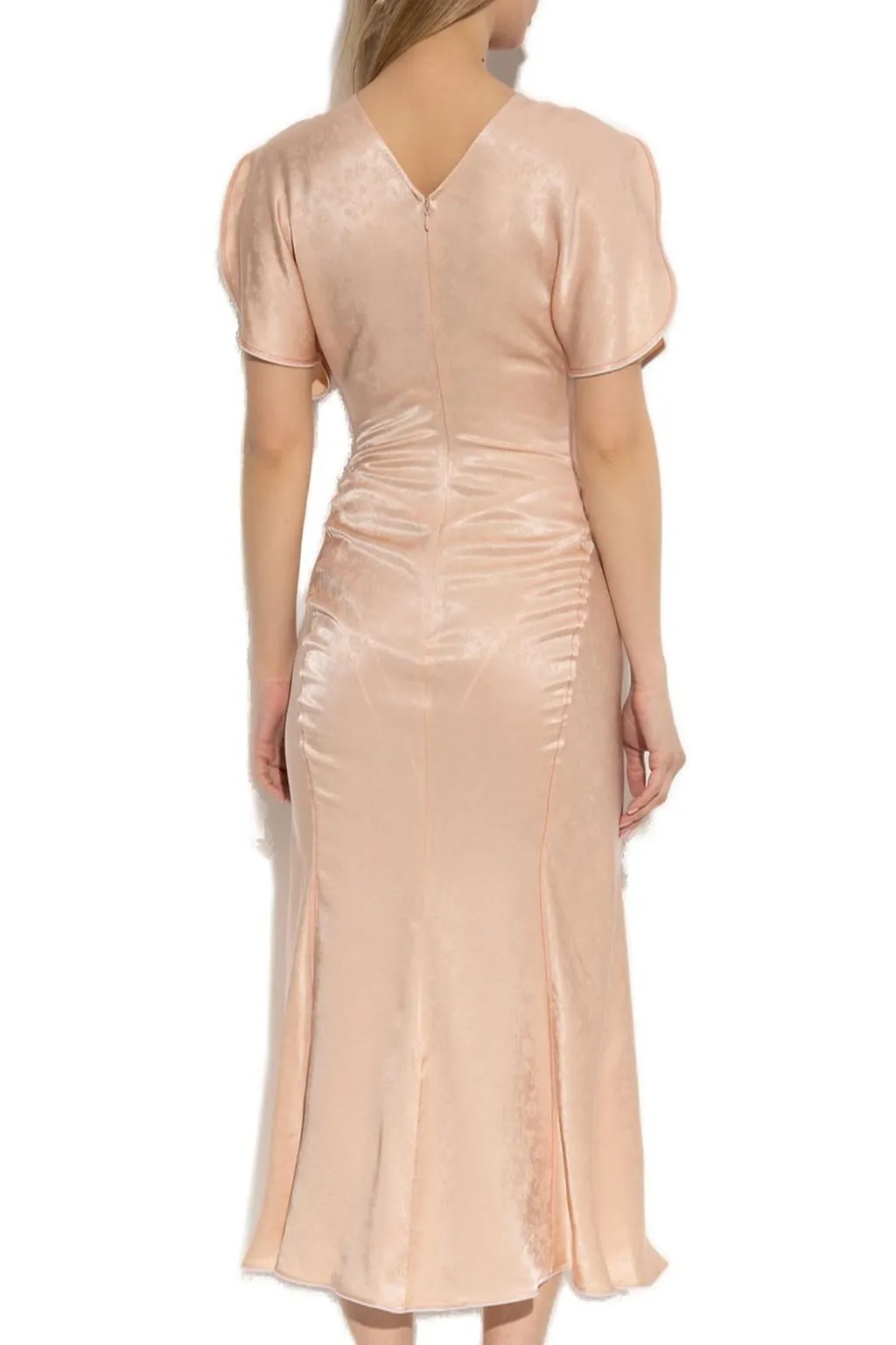 Ruched Midi Dress