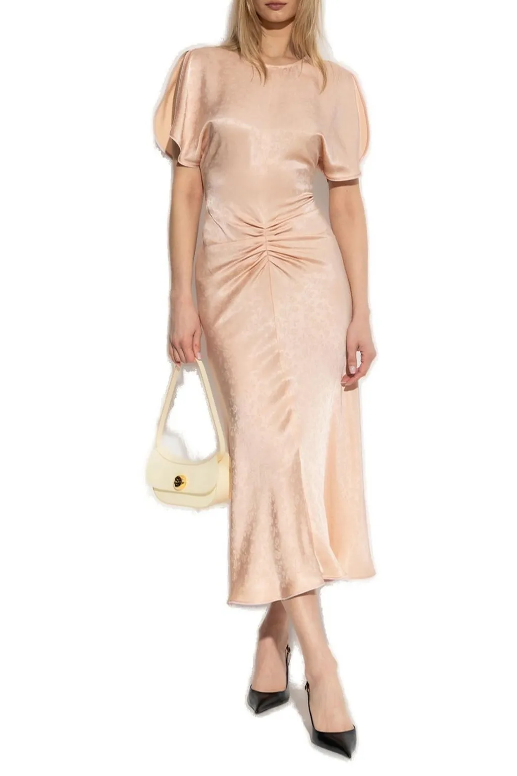 Ruched Midi Dress