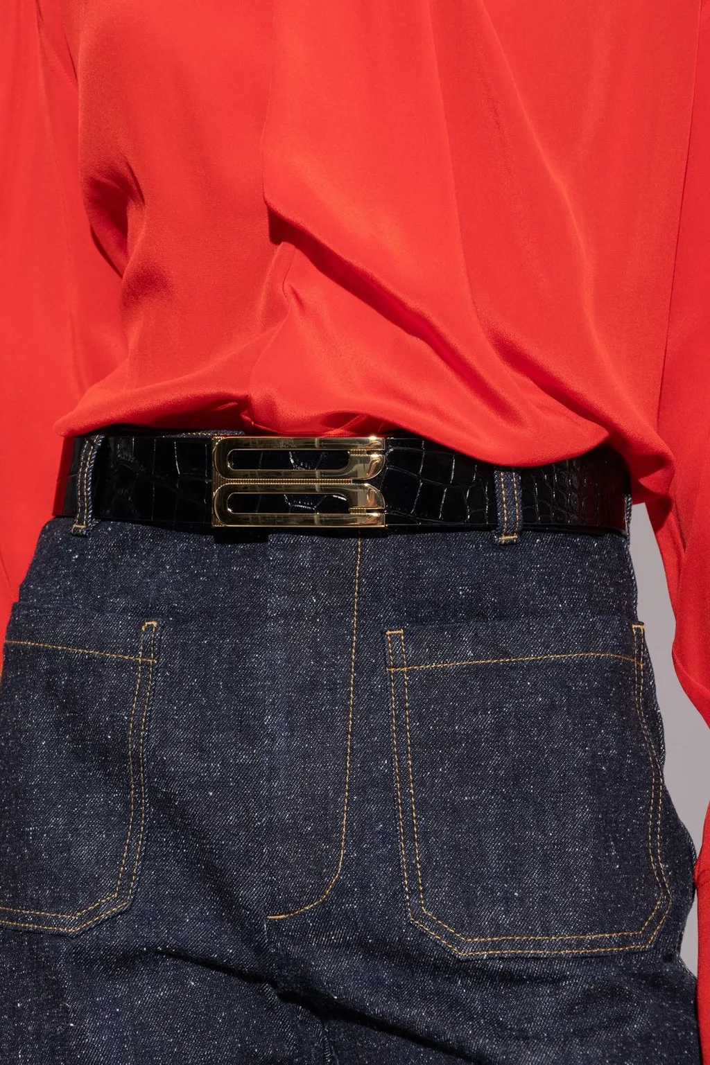 Logo Buckle Belt