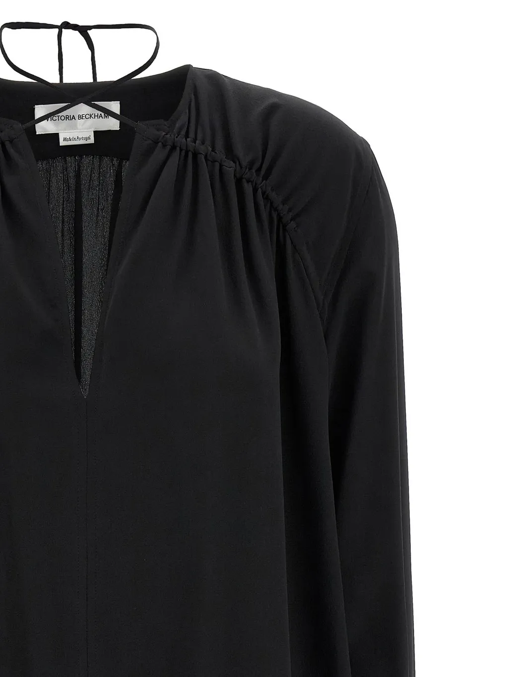Gathered Neck Blouse