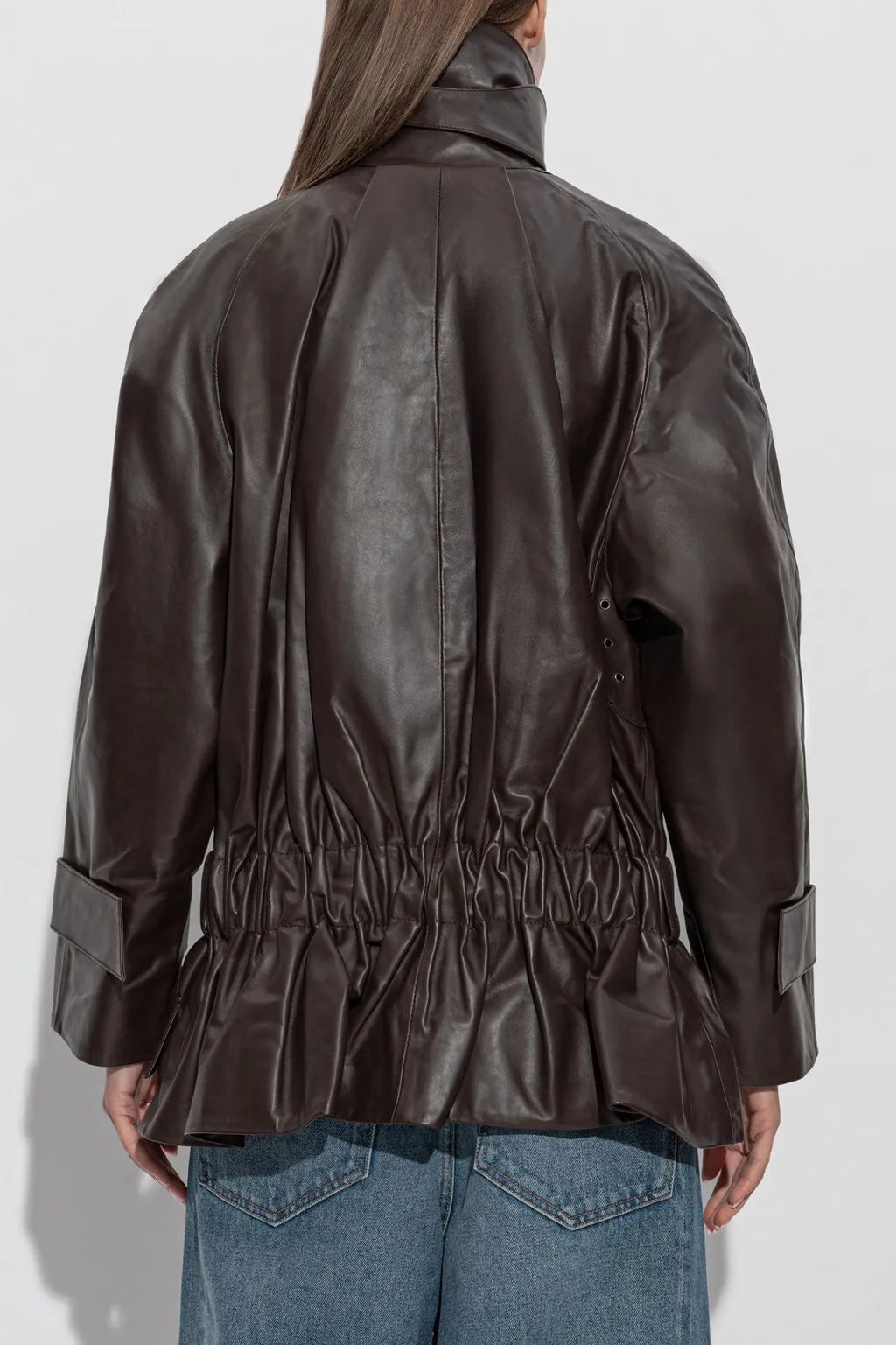 Leather Trench Coat