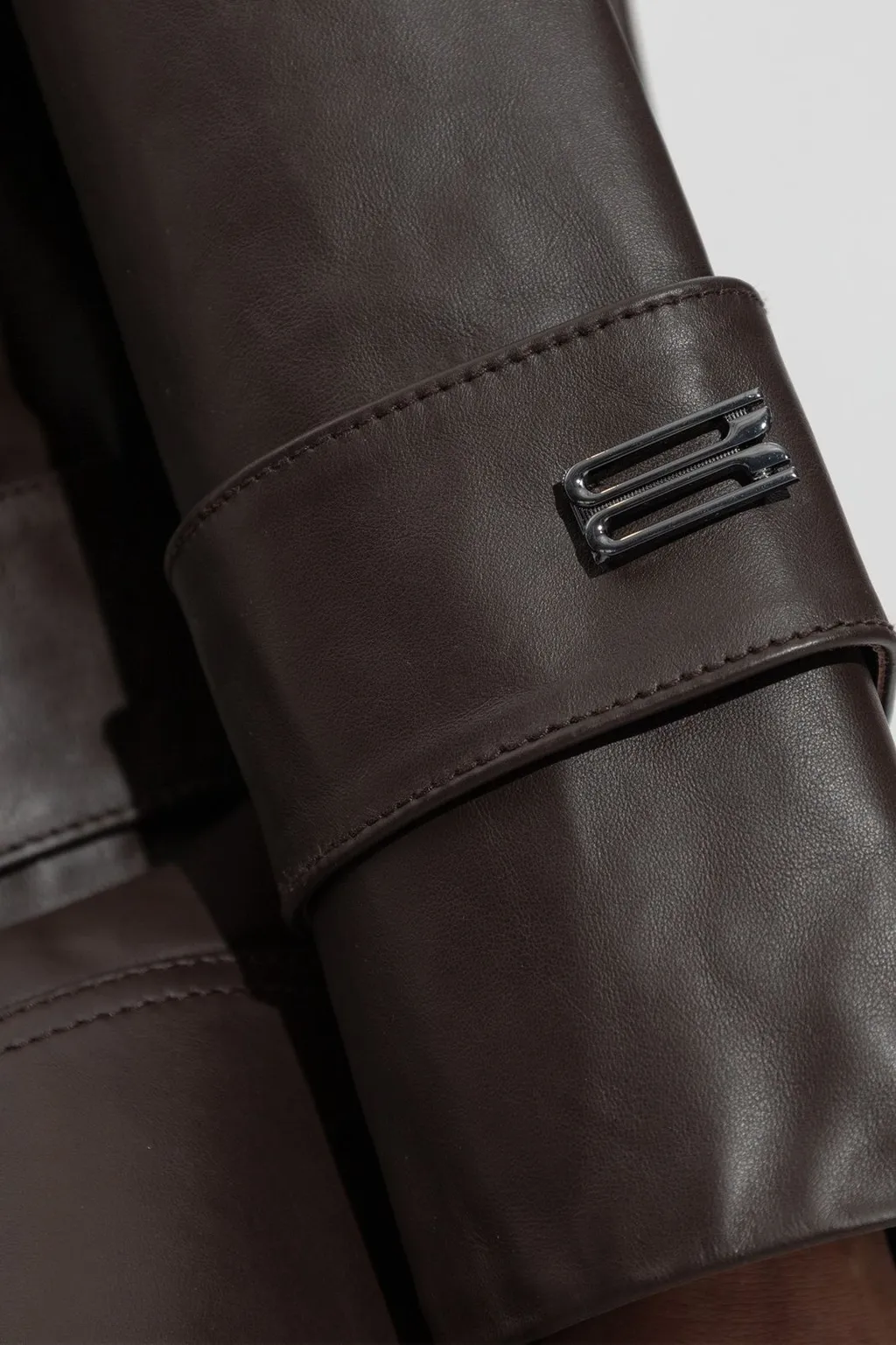Leather Trench Coat