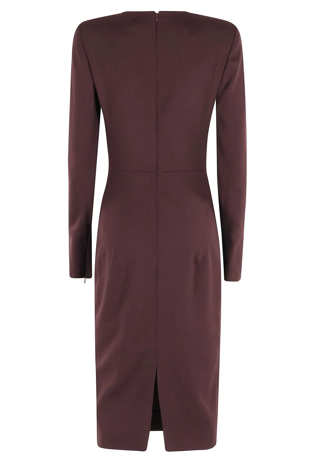 Long-Sleeve Midi Dress