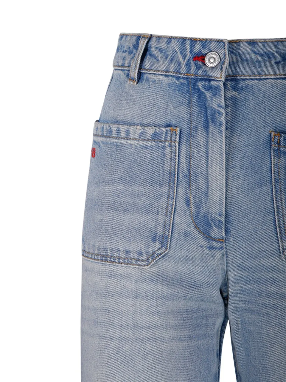 High-Waisted Jeans
