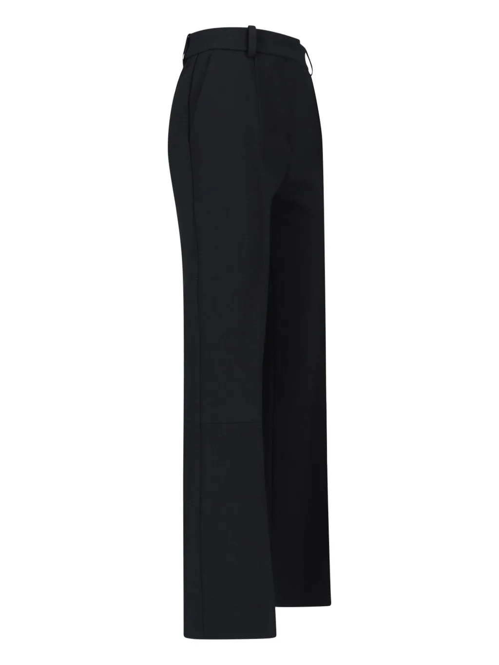 High-Rise Straight-Leg Trousers