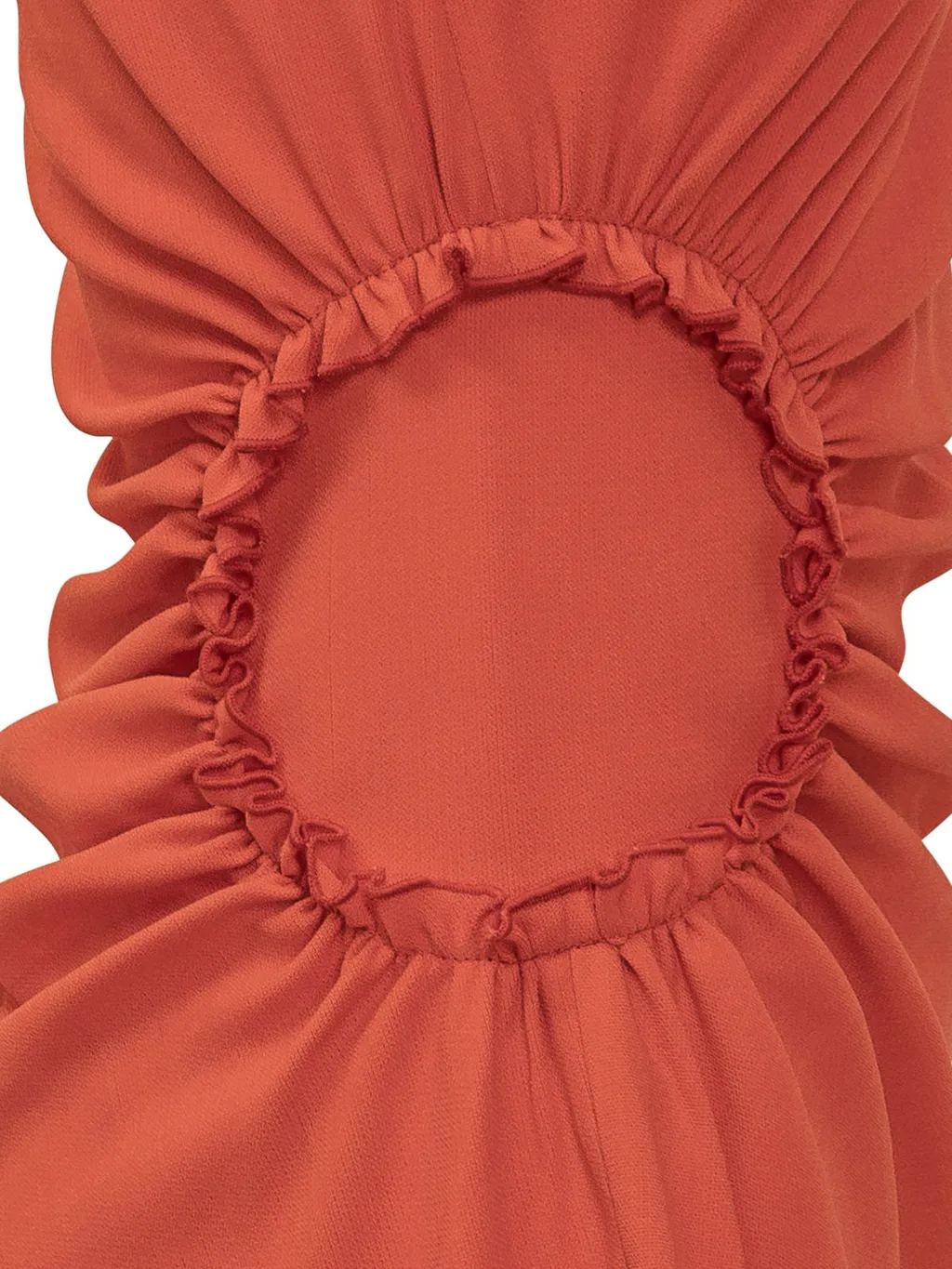 Asymmetric Ruched Dress