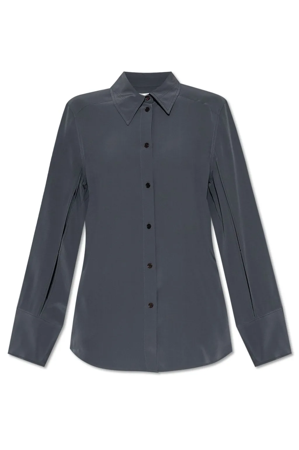 Shirt With Slit Sleeves