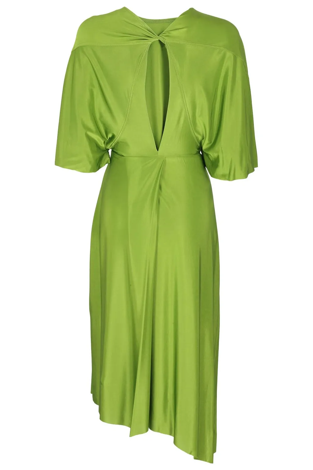 Asymmetric Draped Dress
