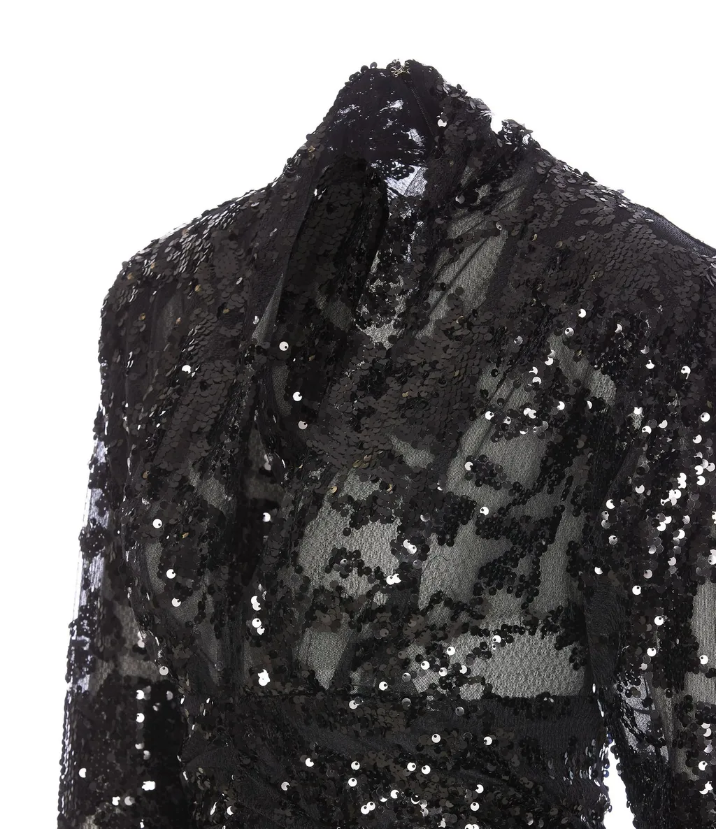 Sequin Mini Dress