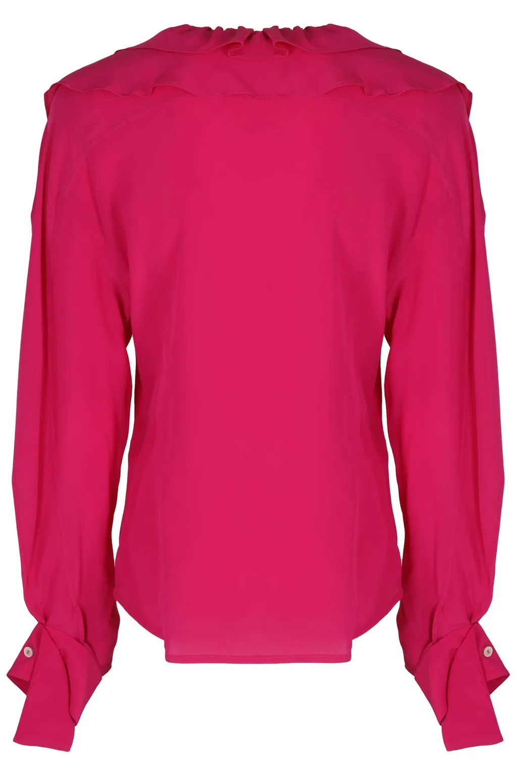 Ruffle Trim Blouse
