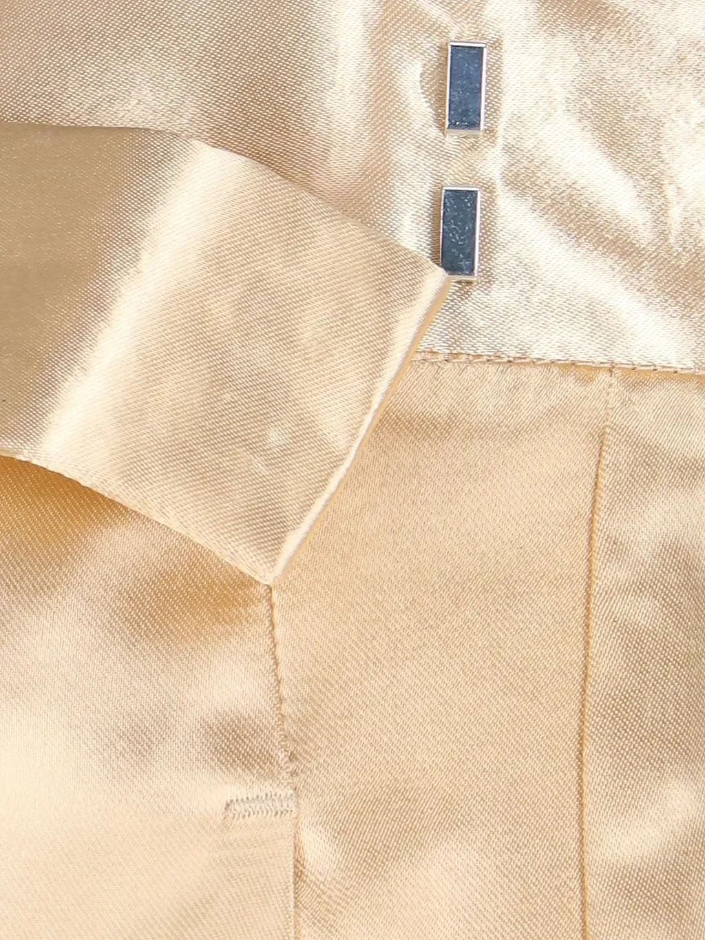 High-Waisted Flared Trousers
