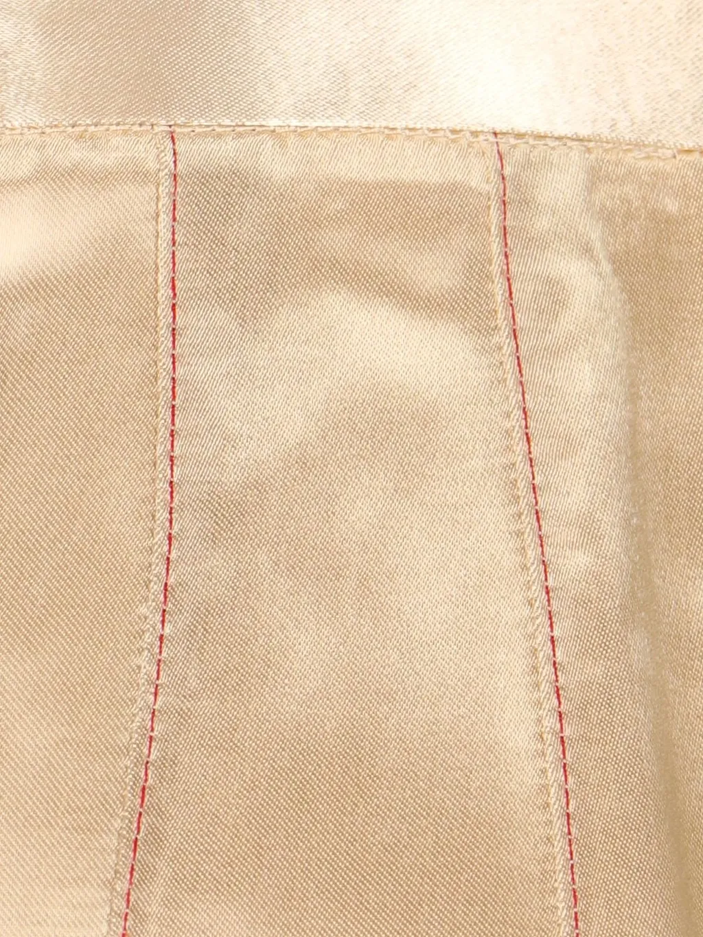 High-Waisted Flared Trousers