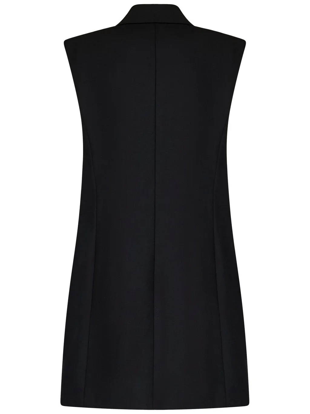 Sleeveless Longline Blazer