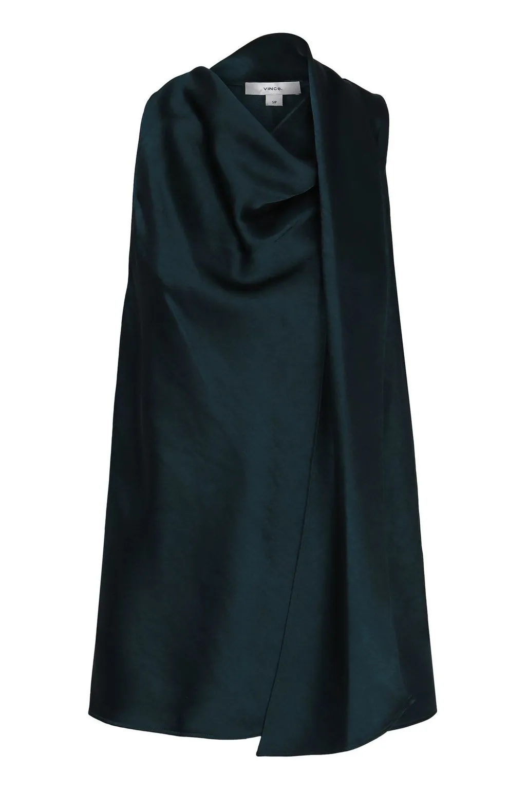Sleeveless Drape Dress