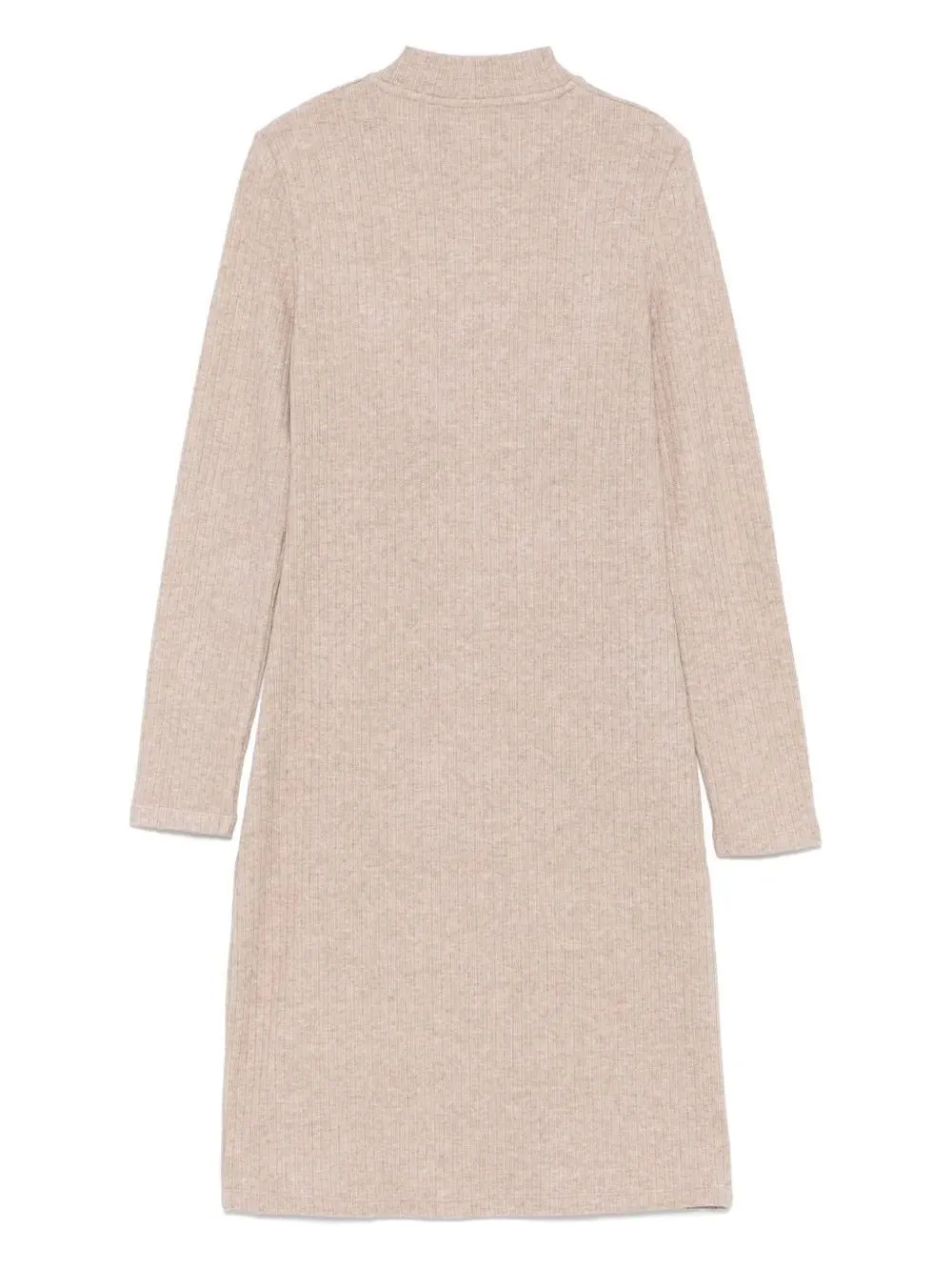 Ribbed Mock Neck Dress