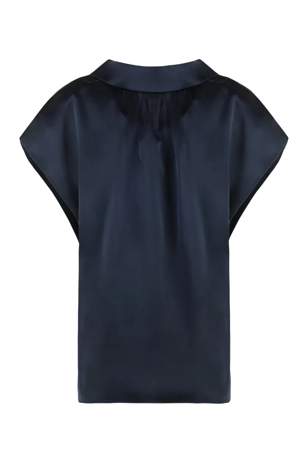 Short Sleeve Silk Shirt