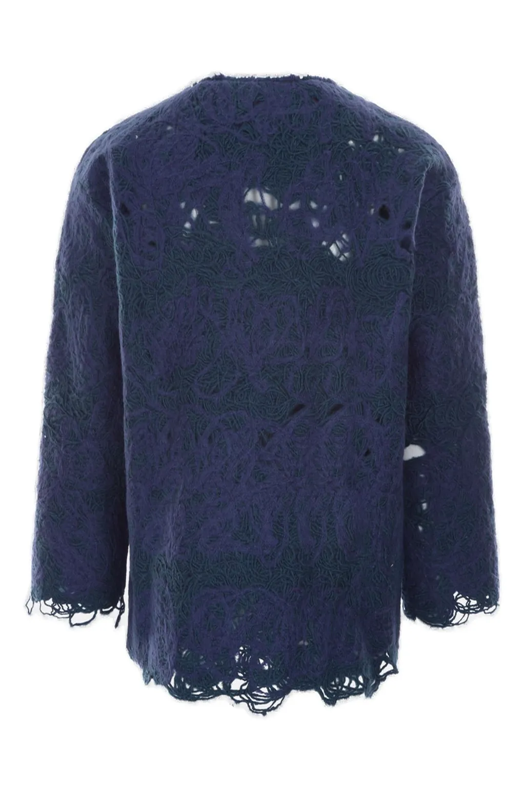 Distressed Knit Sweater