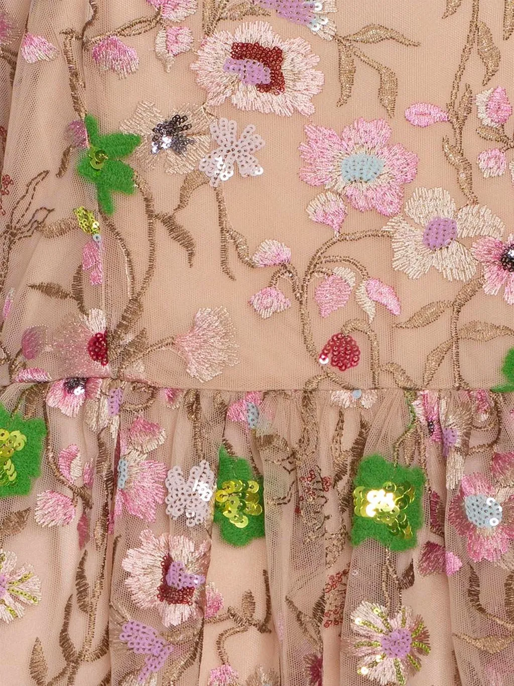 Floral Embroidered Dress
