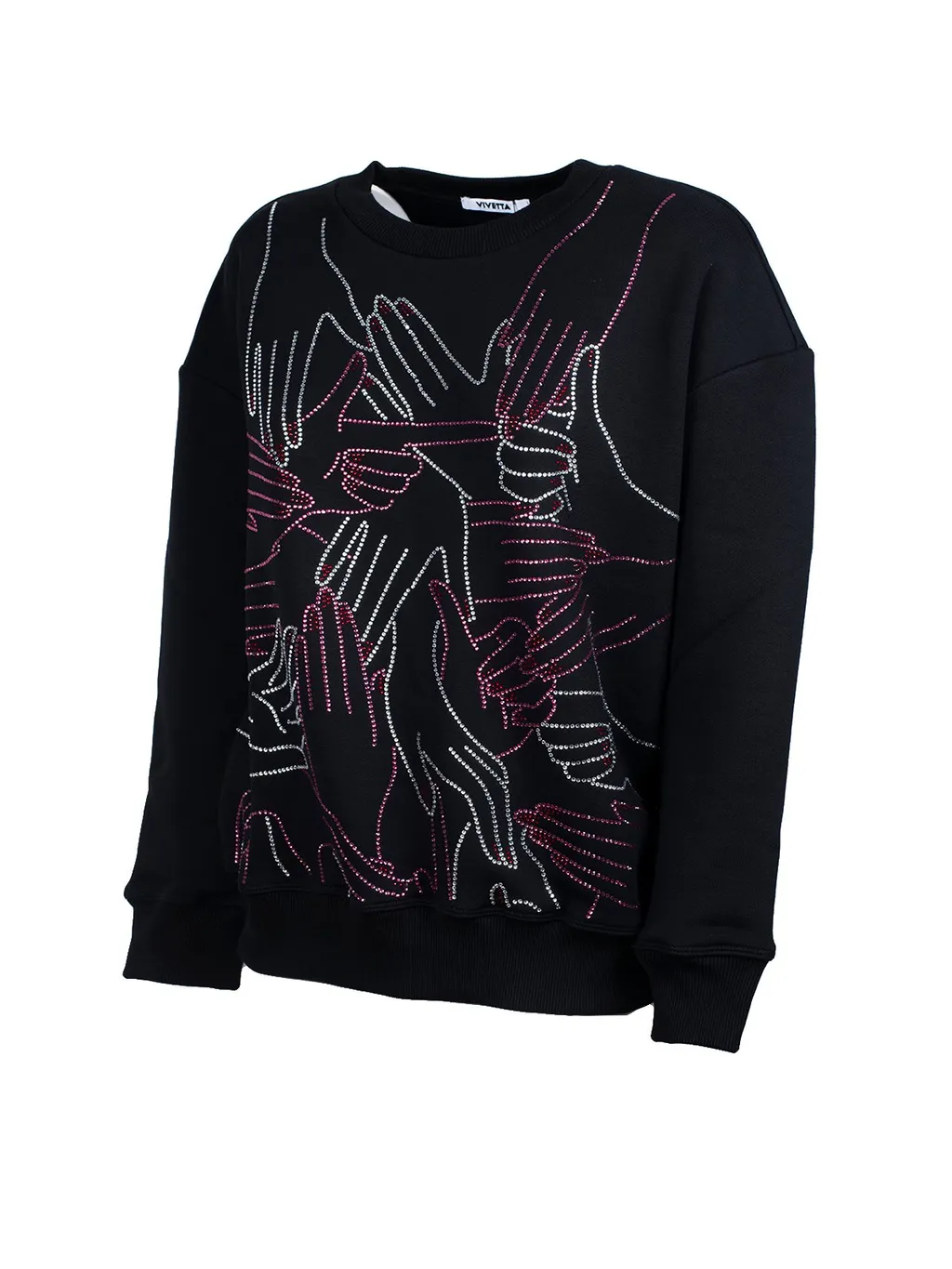 Sweatshirt With Hand Graphic