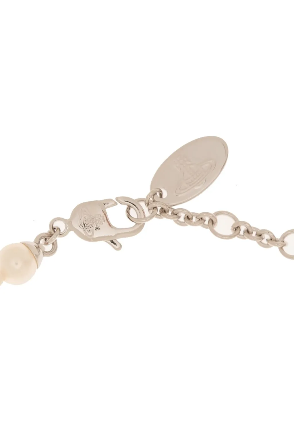 Pearl Bracelet With Orb Pendant