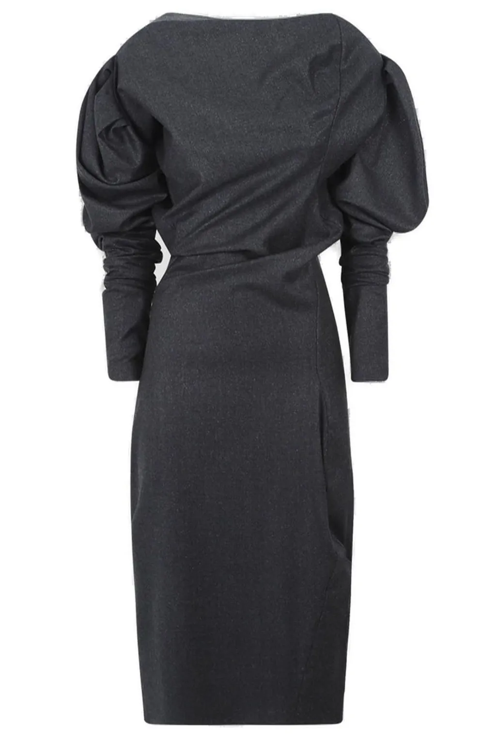 Dress With Voluminous Sleeves