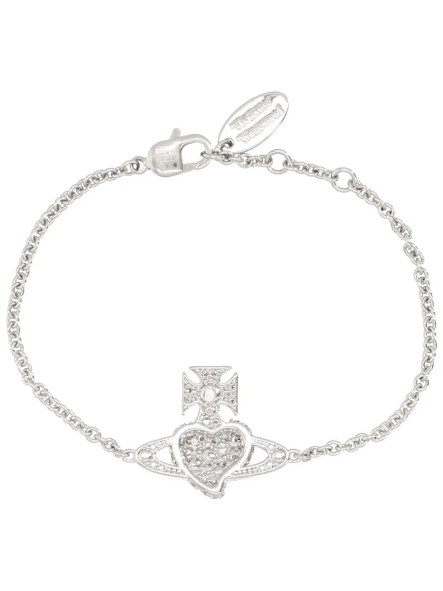Vivienne Westwood Heart Orb Bracelet