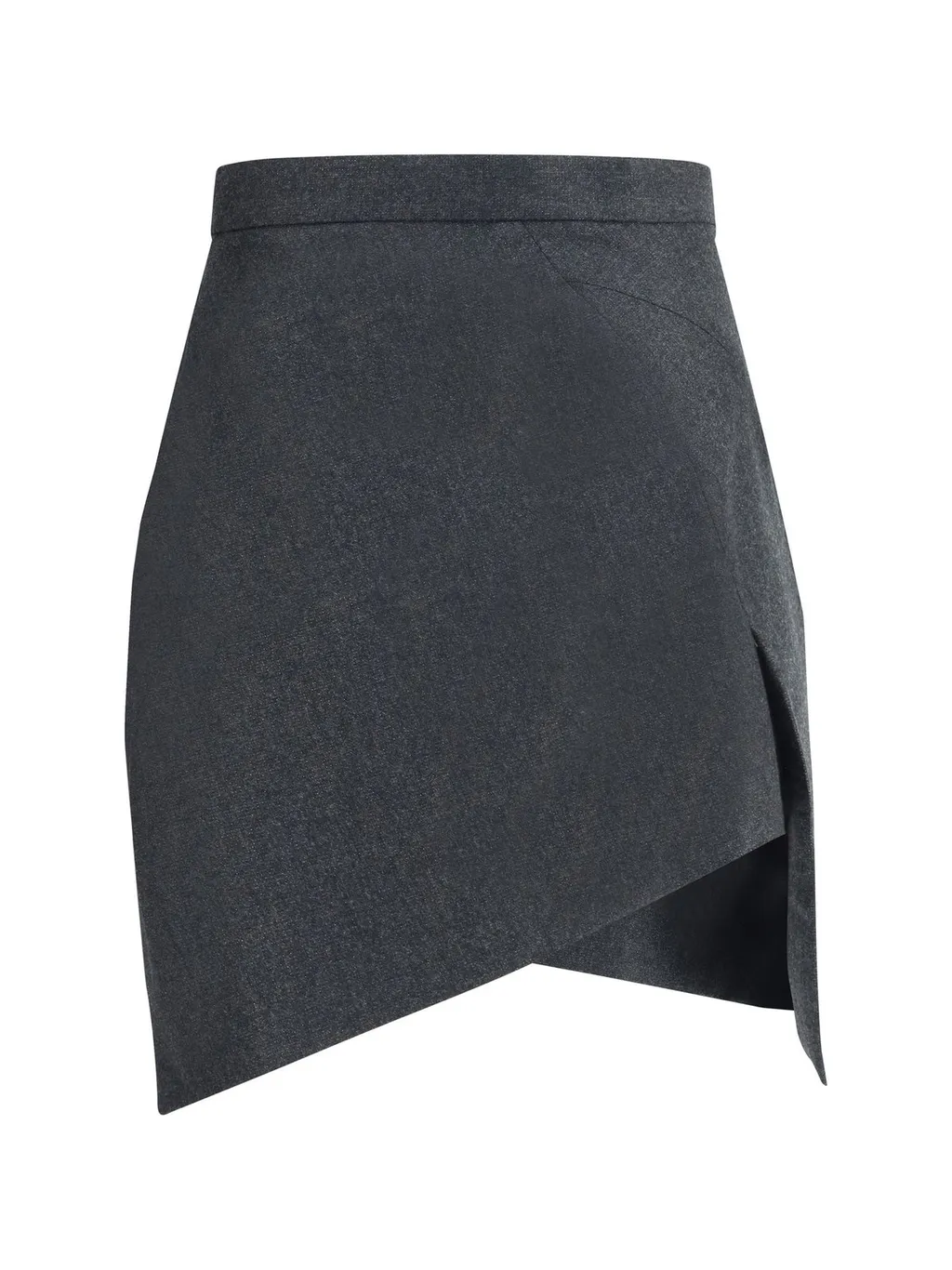 Asymmetric Hem Skirt