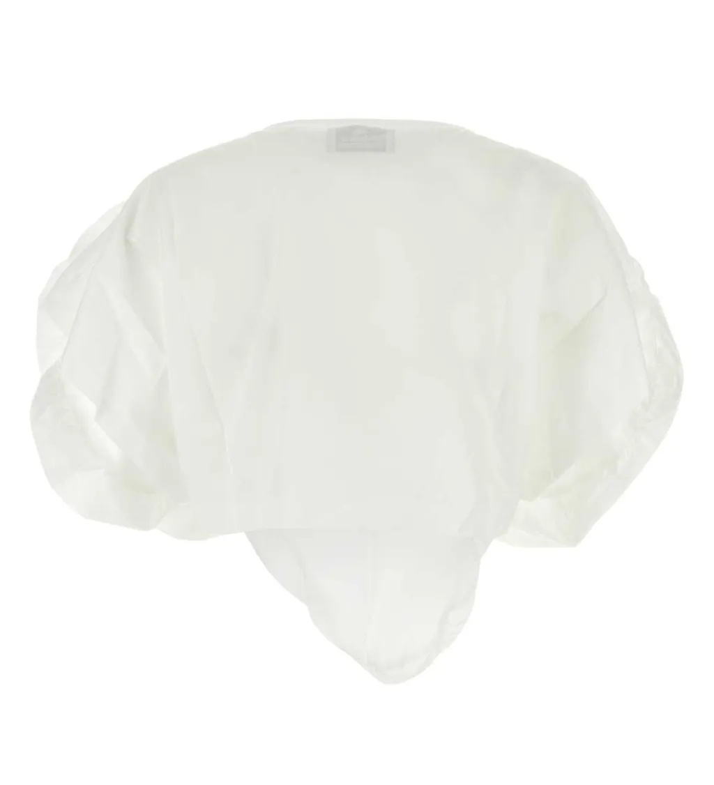 Top With Puffed Sleeves