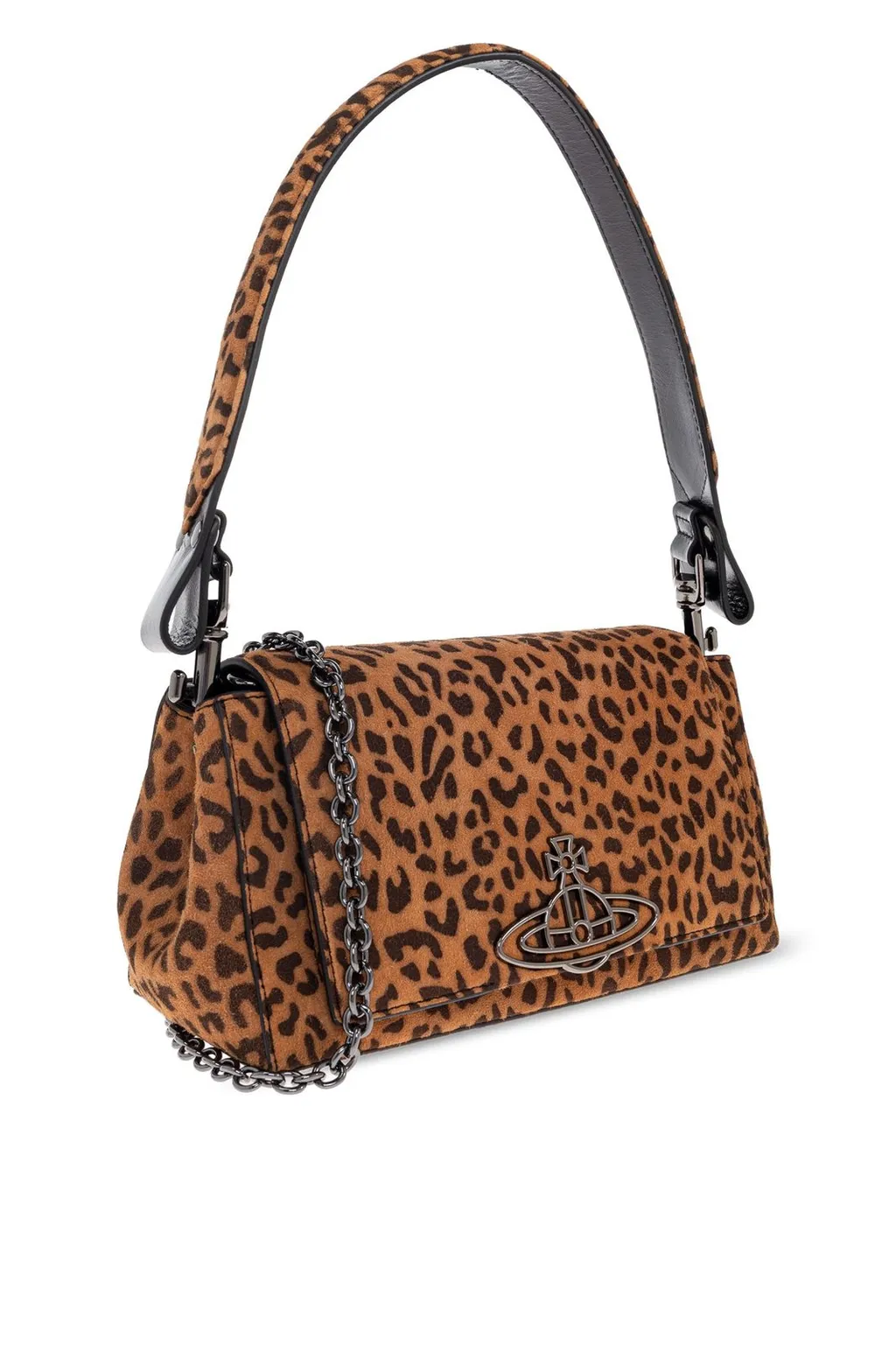 Vivienne Westwood Leopard Print Shoulder Bag