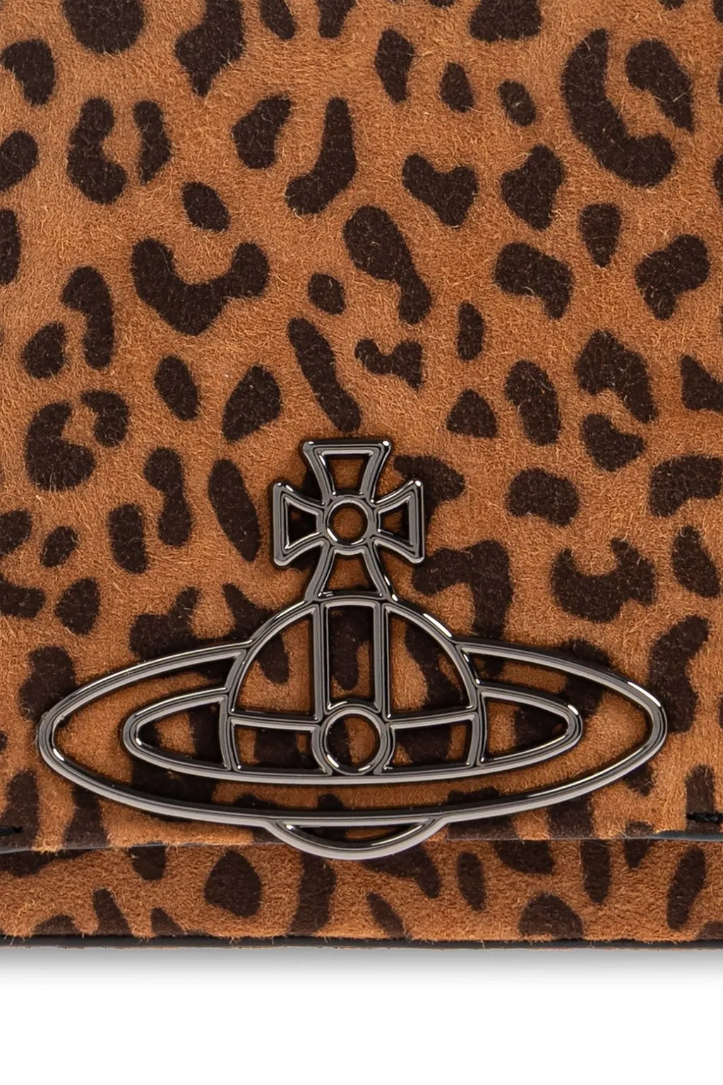 Vivienne Westwood Leopard Print Shoulder Bag