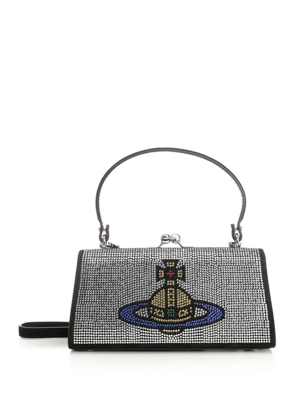 Vivienne Westwood Orb Embellished Top Handle Bag