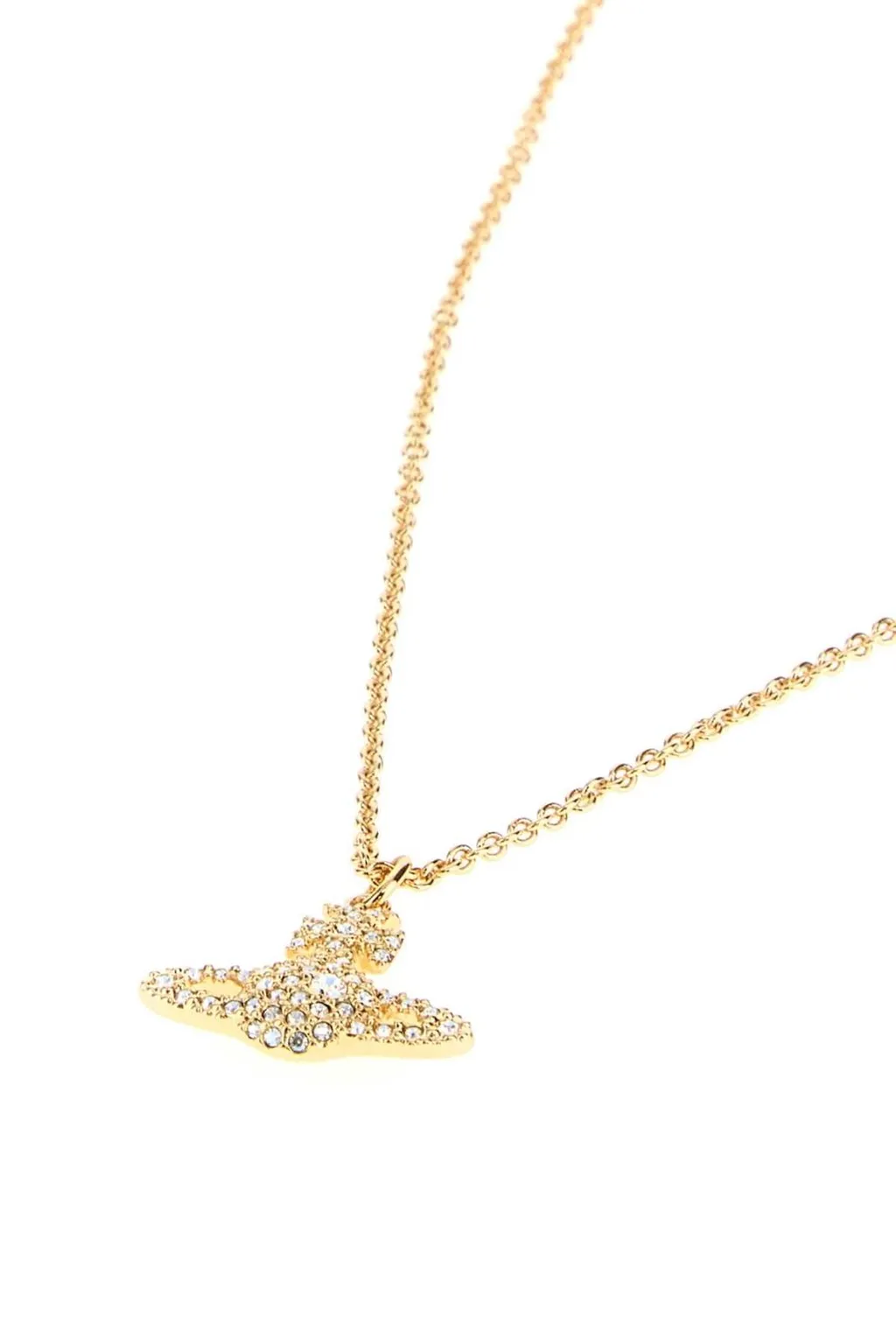 Vivienne Westwood Mini Bas Relief Orb Pendant Necklace