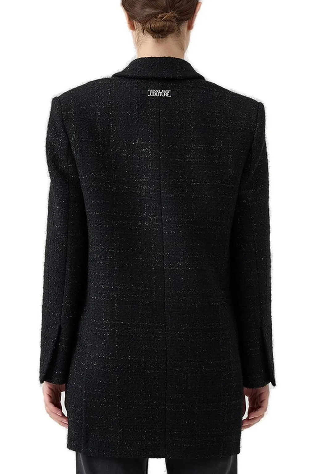 Double-Breasted Tweed Blazer