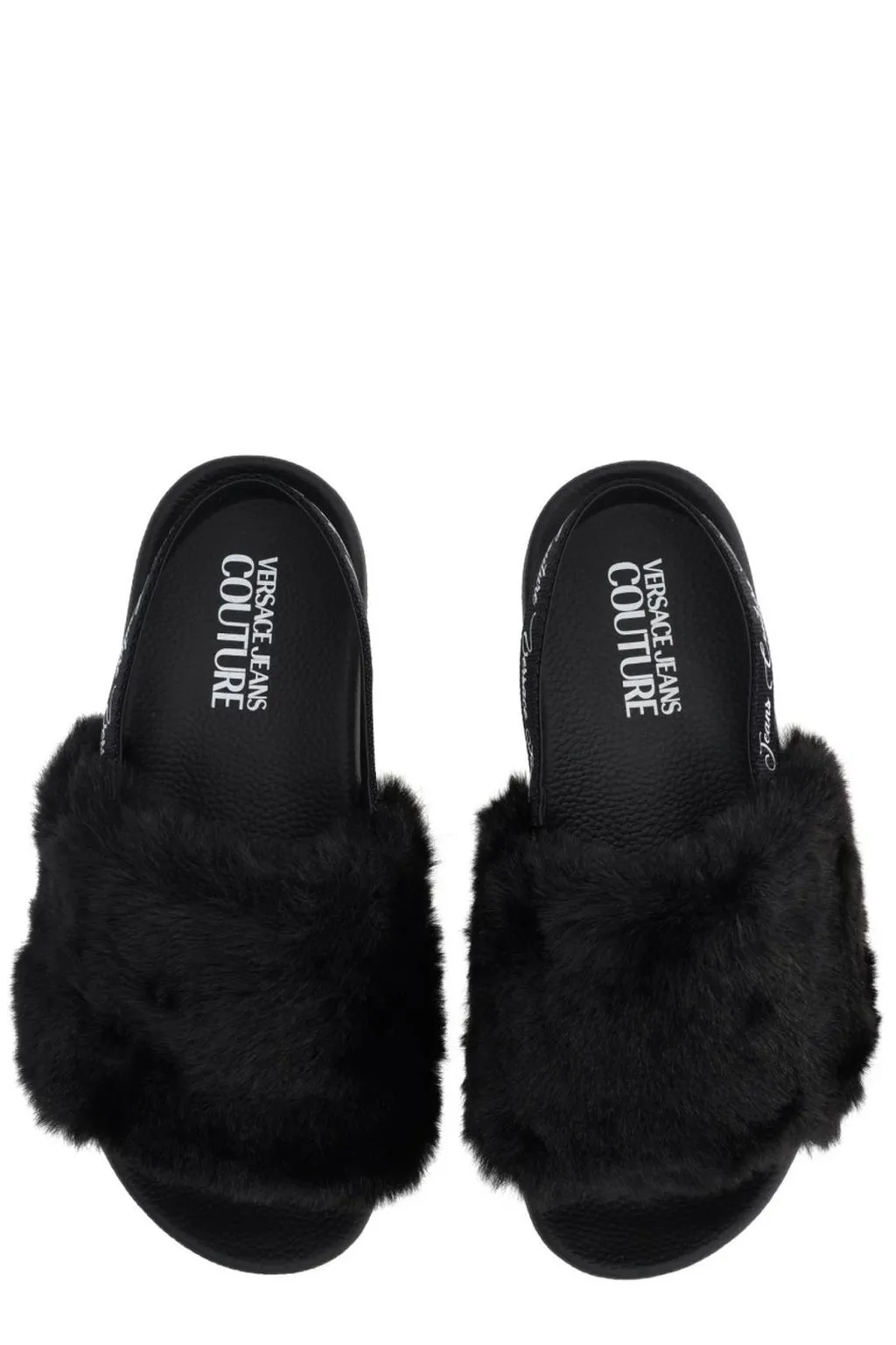 Faux Fur Slides