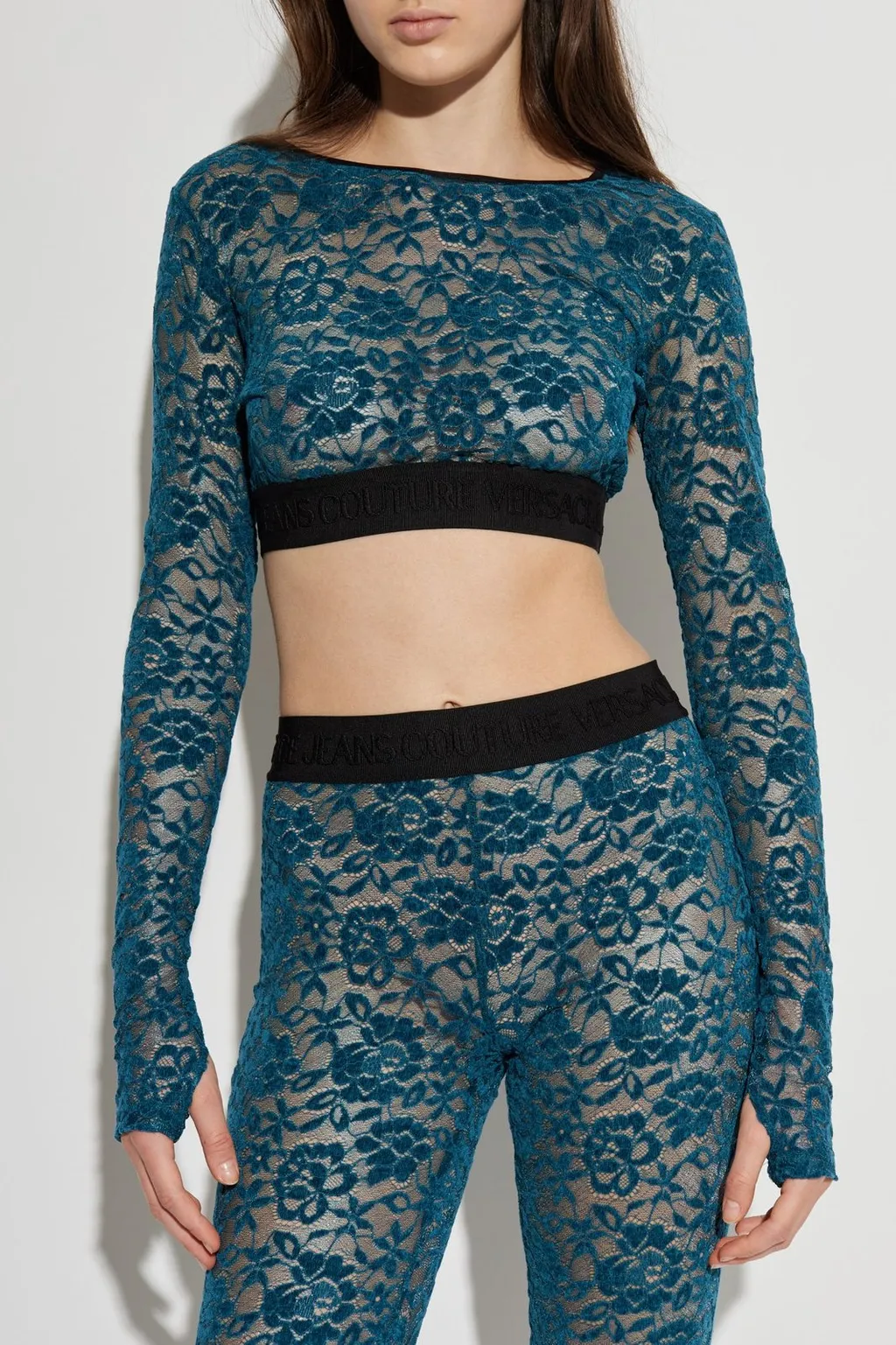 Cropped Lace Top